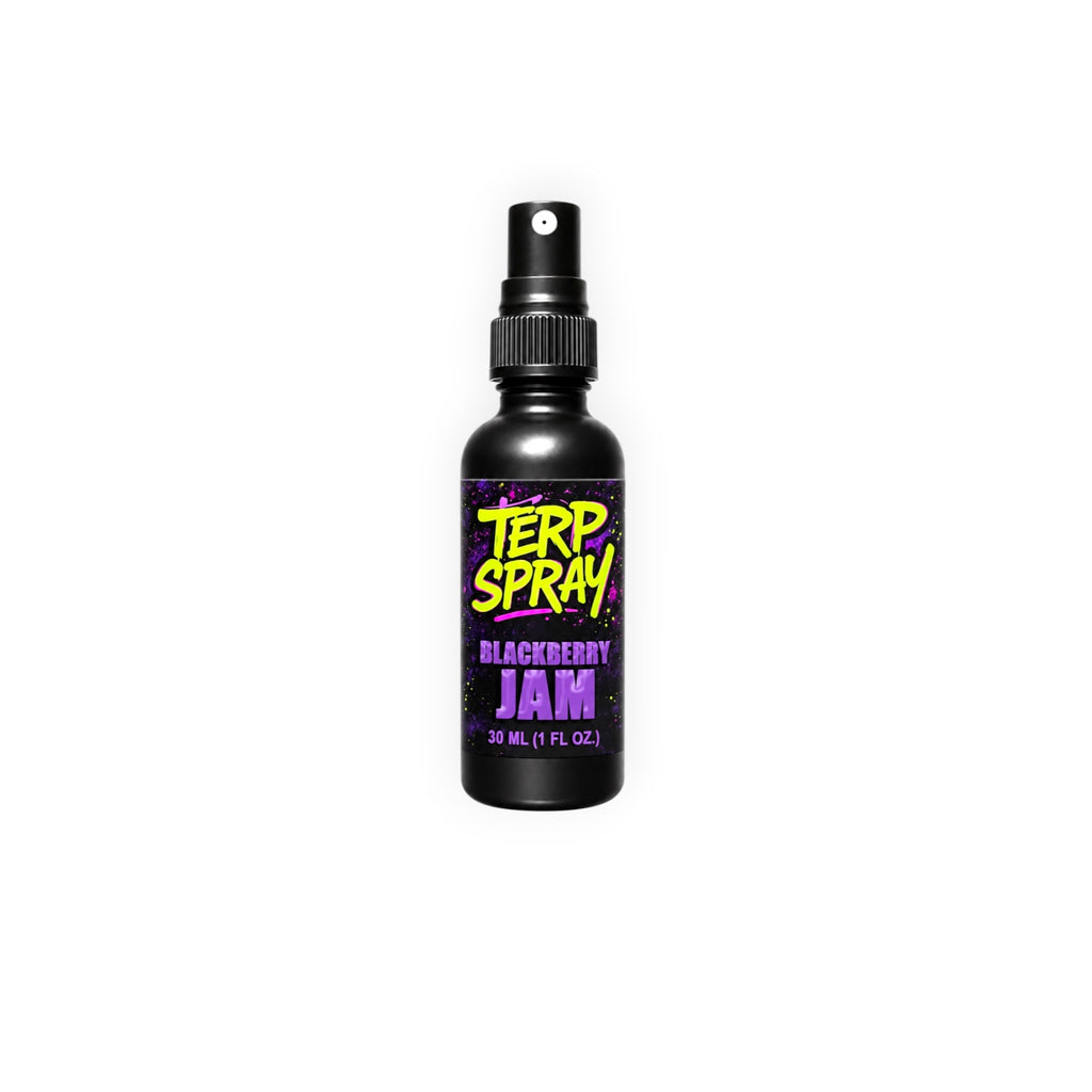 Terp Spray Blackberry Jam 30 mL botanical terpene aroma spray bottle
