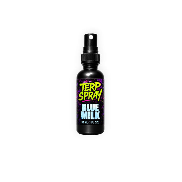 Terp Spray Blue Milk 30 mL botanical terpene aroma spray bottle