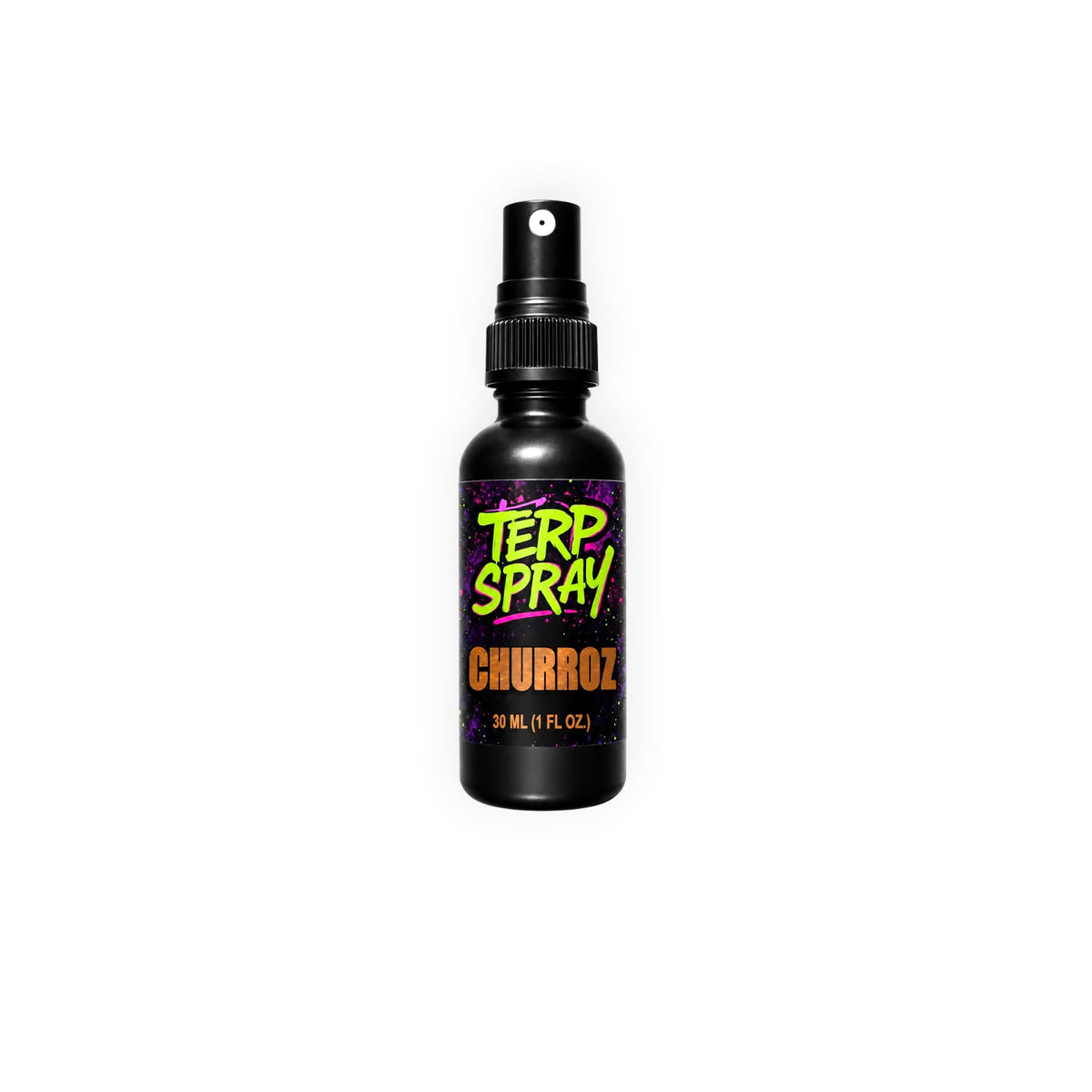 Terp Spray Churroz 30 mL botanical terpene aroma spray bottle
