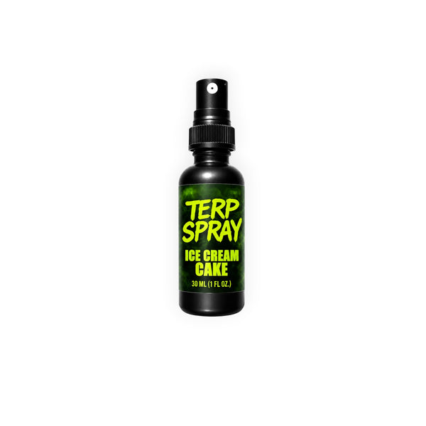 Terp Spray Ice Cream Cake 30 mL botanical terpene aroma spray bottle