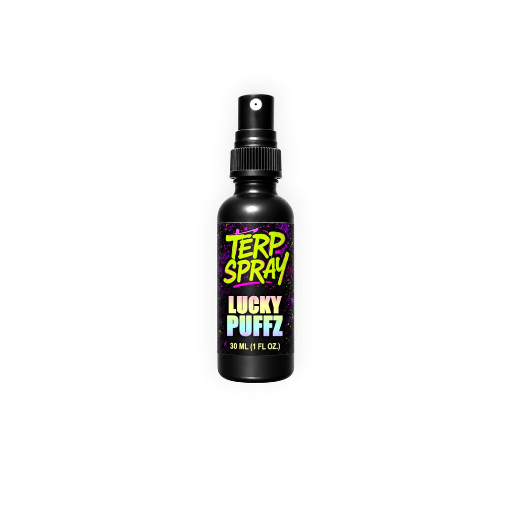 Terp Spray Lucky Puffz 30 mL botanical terpene aroma spray bottle