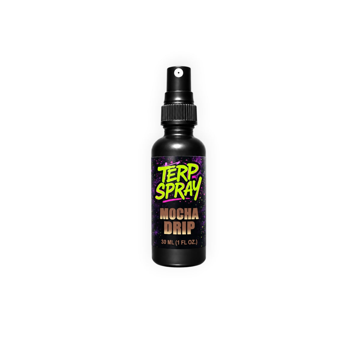 Terp Spray Mocha Drip 30 mL botanical terpene aroma spray bottle