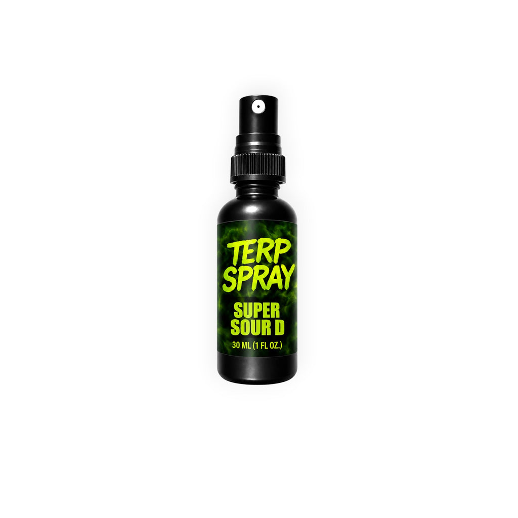 Terp Spray Super Sour D 30 mL botanical terpene aroma spray bottle